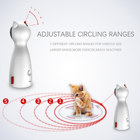 Smart LED Laser Funny Toy for Cats and Dogs