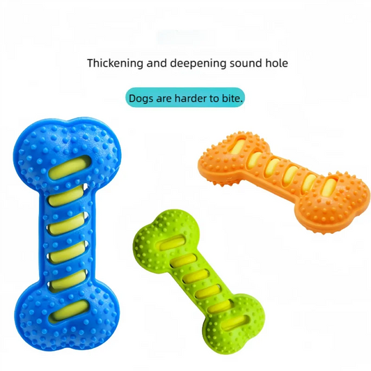 Chew Rubber Bone Dog Toy