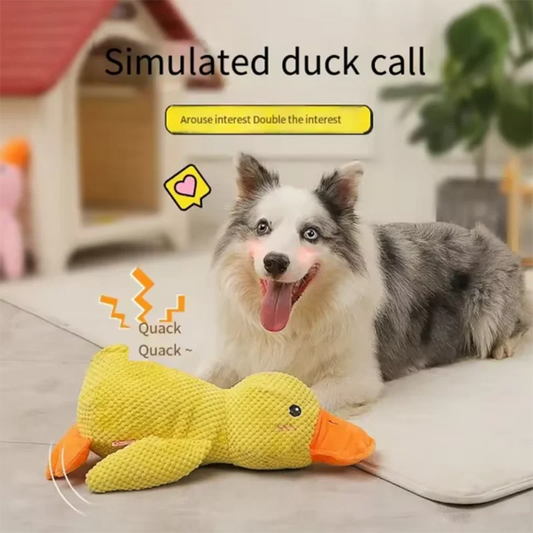 Stomping Duck Large Plush Dog Toy