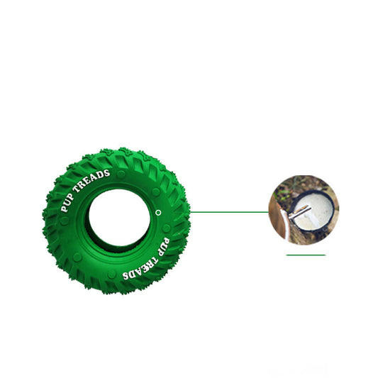 Teeth Cleaning Rubber Tire Toy