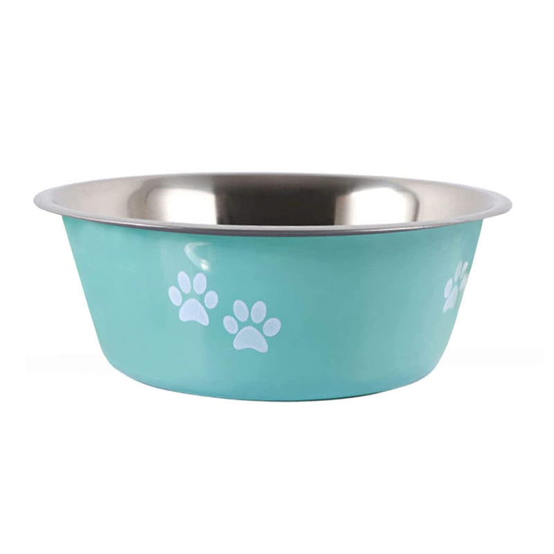 New Stainless Steel Printing Dog Cat Bowl