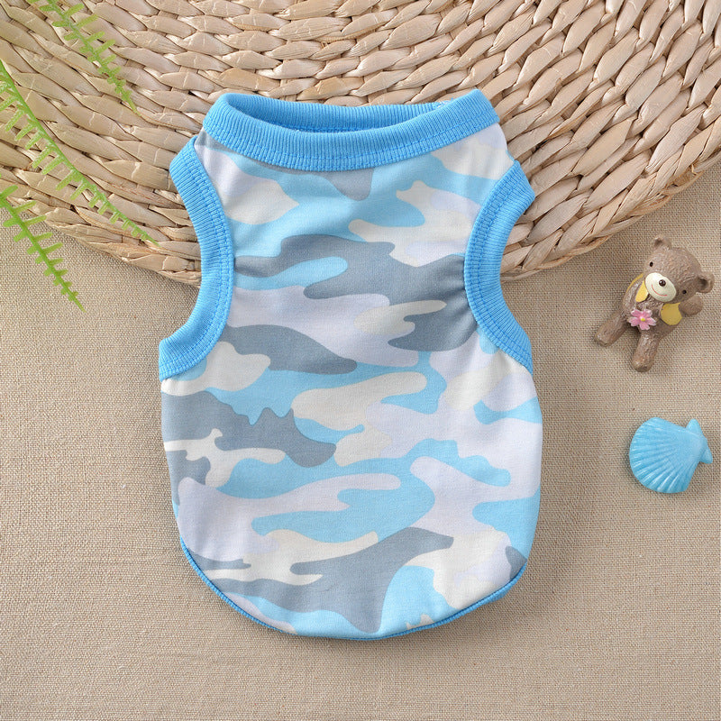 Floral Teddy Vest for Dogs