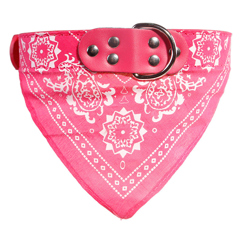 Fashion Print Triangle Saliva Towel