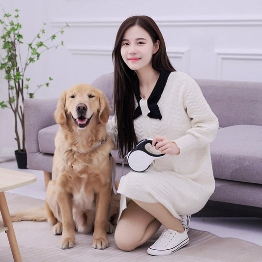 Automatic Retractable Dog Leash-Chest Harness