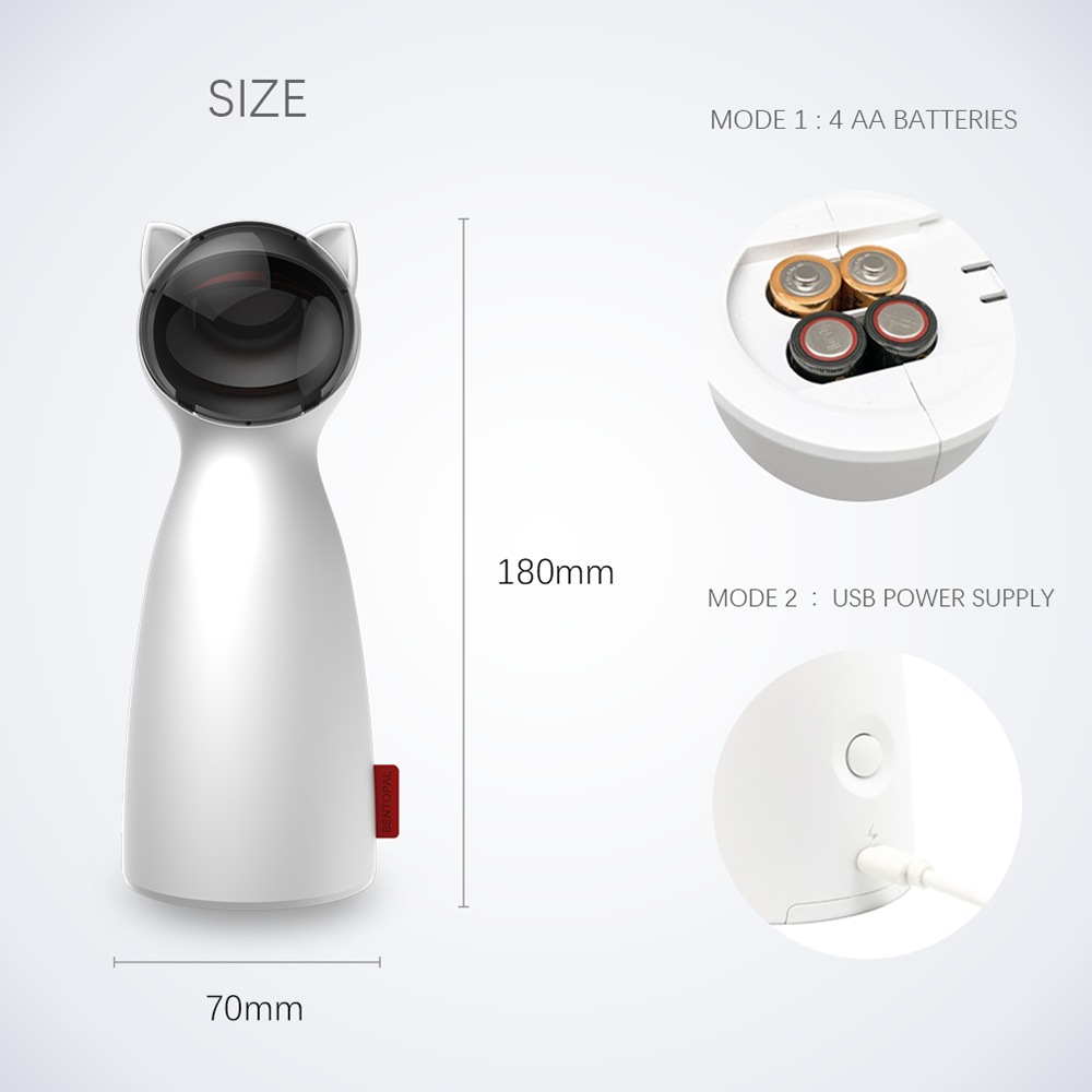 Smart LED Laser Funny Toy for Cats and Dogs