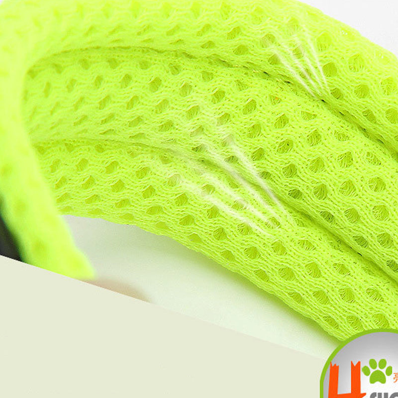 Reflective Nylon Sandwich Breathable Mesh Collar