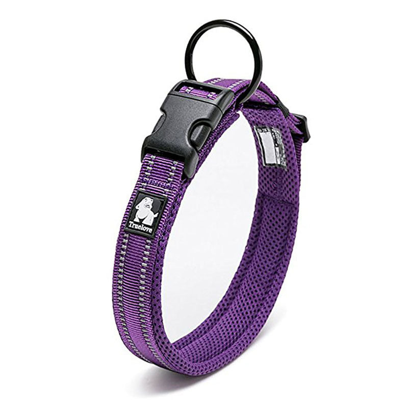 Reflective Nylon Sandwich Breathable Mesh Collar