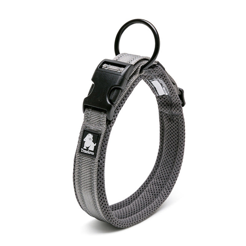Reflective Nylon Sandwich Breathable Mesh Collar