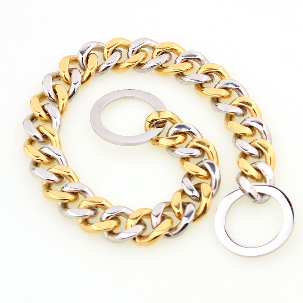 Two-Tone Polished Collar