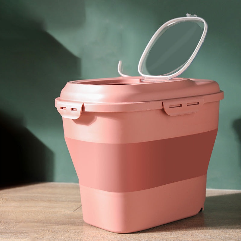 Food Storage Bucket Large Capacity for Dog Food