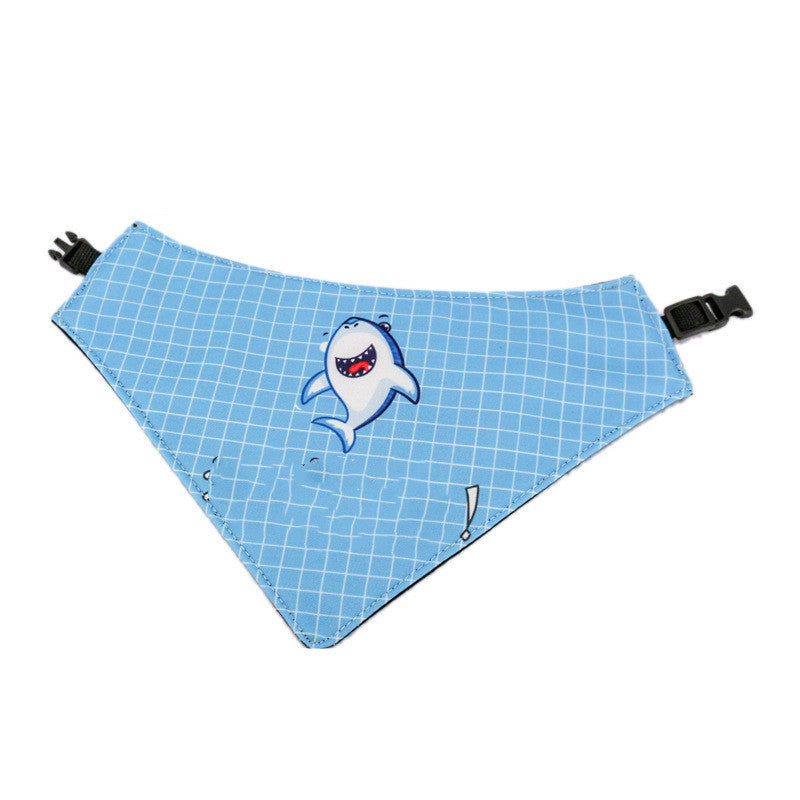 Three-Layer Saliva Triangle/Scarf for Dogs