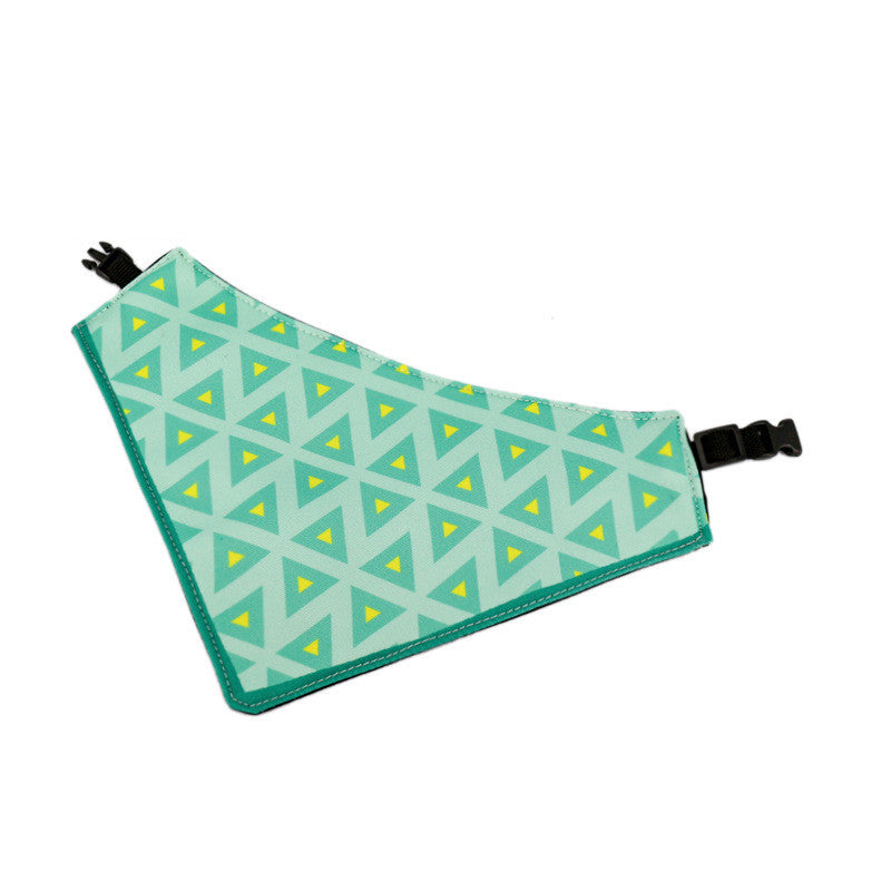 Three-Layer Saliva Triangle/Scarf for Dogs