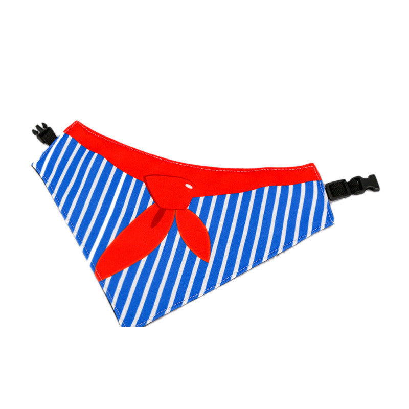 Three-Layer Saliva Triangle/Scarf for Dogs