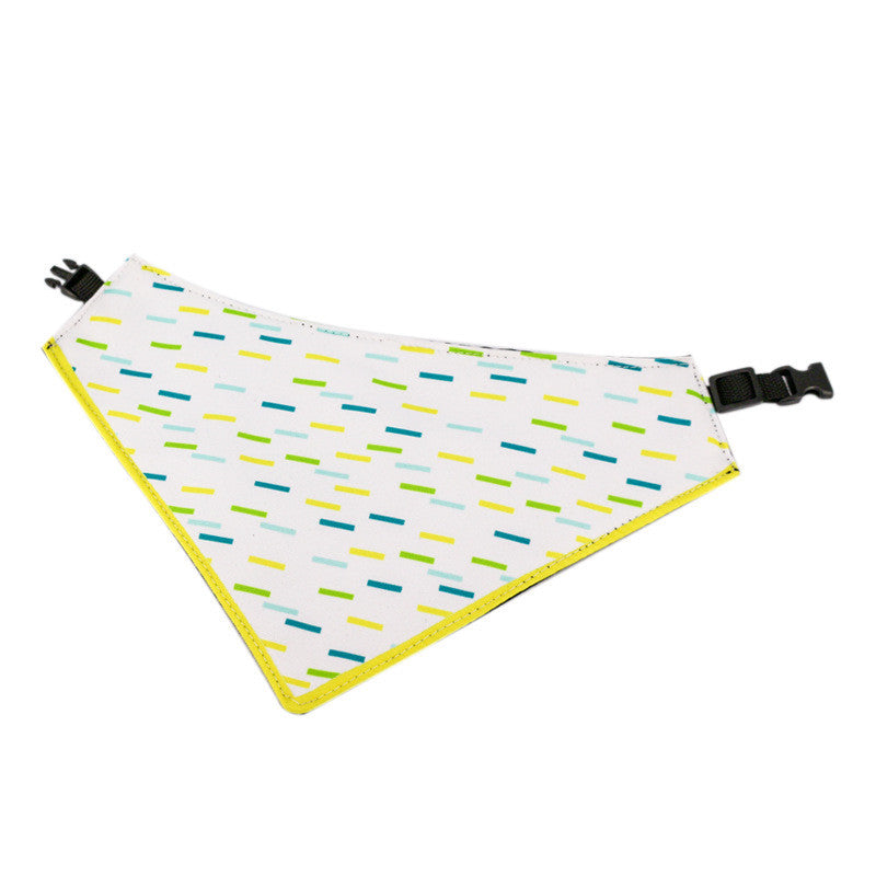 Three-Layer Saliva Triangle/Scarf for Dogs