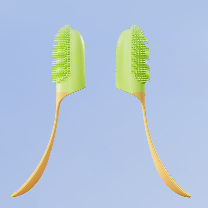 Oral Cleaning Silicone Brush Finger Wrap for Dogs