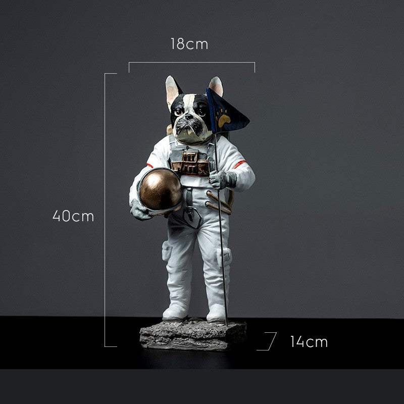 Nordic Creative Aerospace Dog Model Crafts