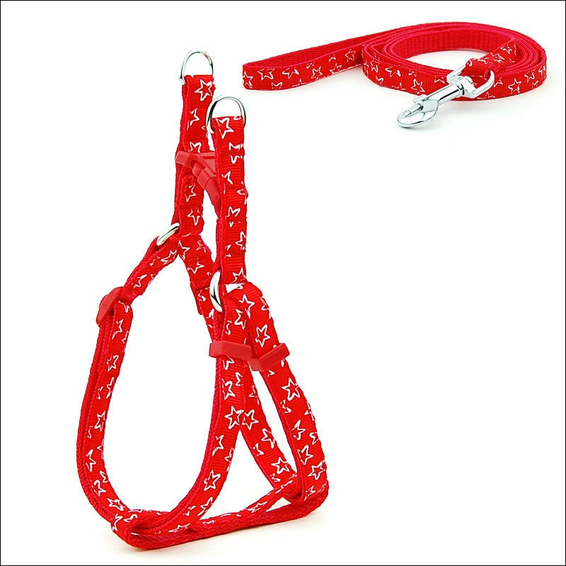 Polka Dot Pet Chest Straps Dog Leash