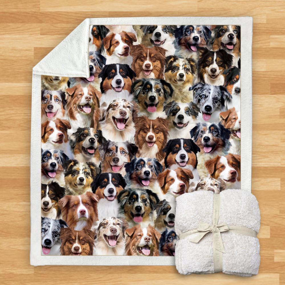 New Fashion Pet Dog Printed Flannel Blanket