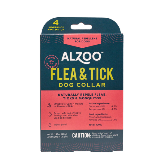 ALZOO Plant-Oil Based Repellent Dog Collar