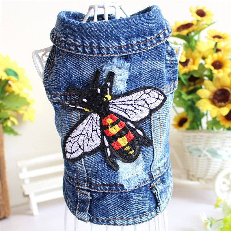 Designer Denim Jacket for Dogs