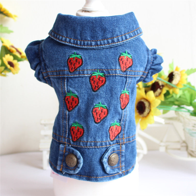 Designer Denim Jacket for Dogs