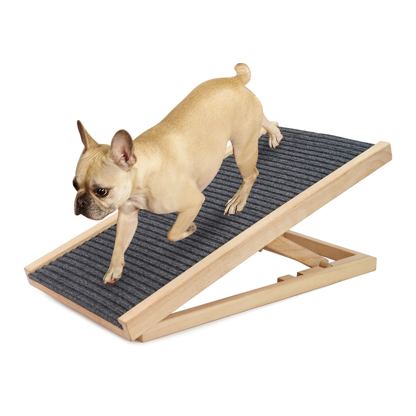 Solid Wood Adjustable Dog Sofa Ladder