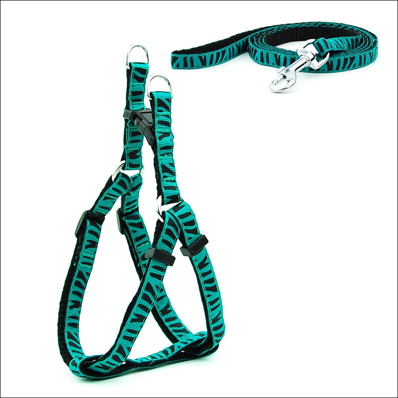 Polka Dot Pet Chest Straps Dog Leash