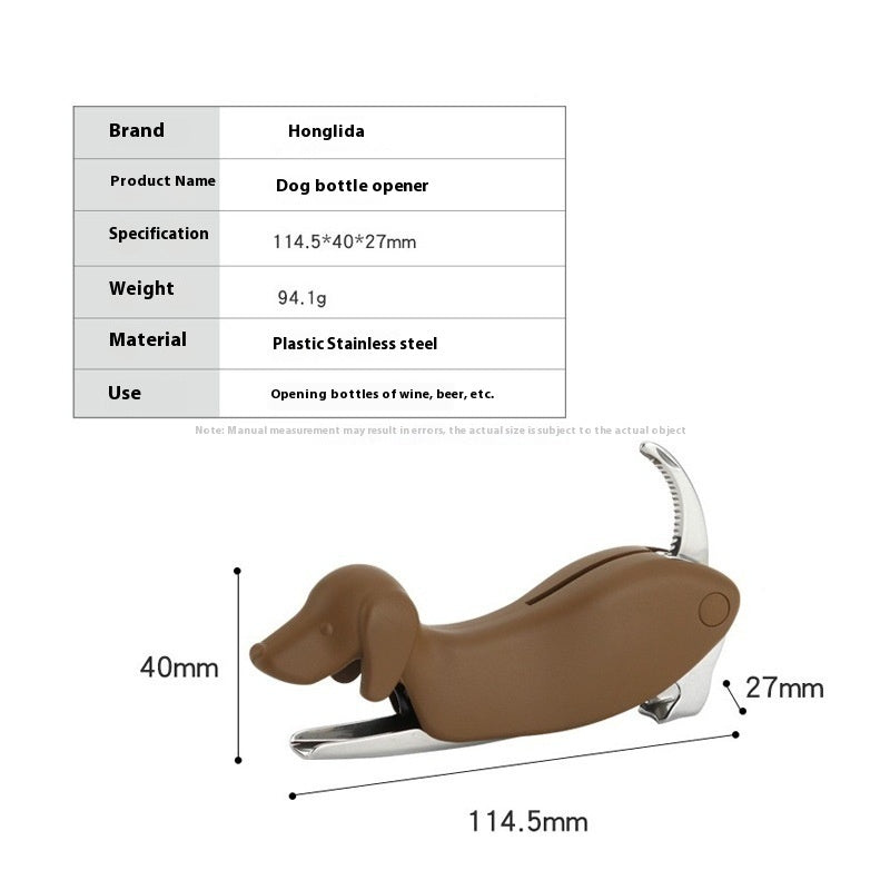 Multifunctional Dog Bottle Wine Opener