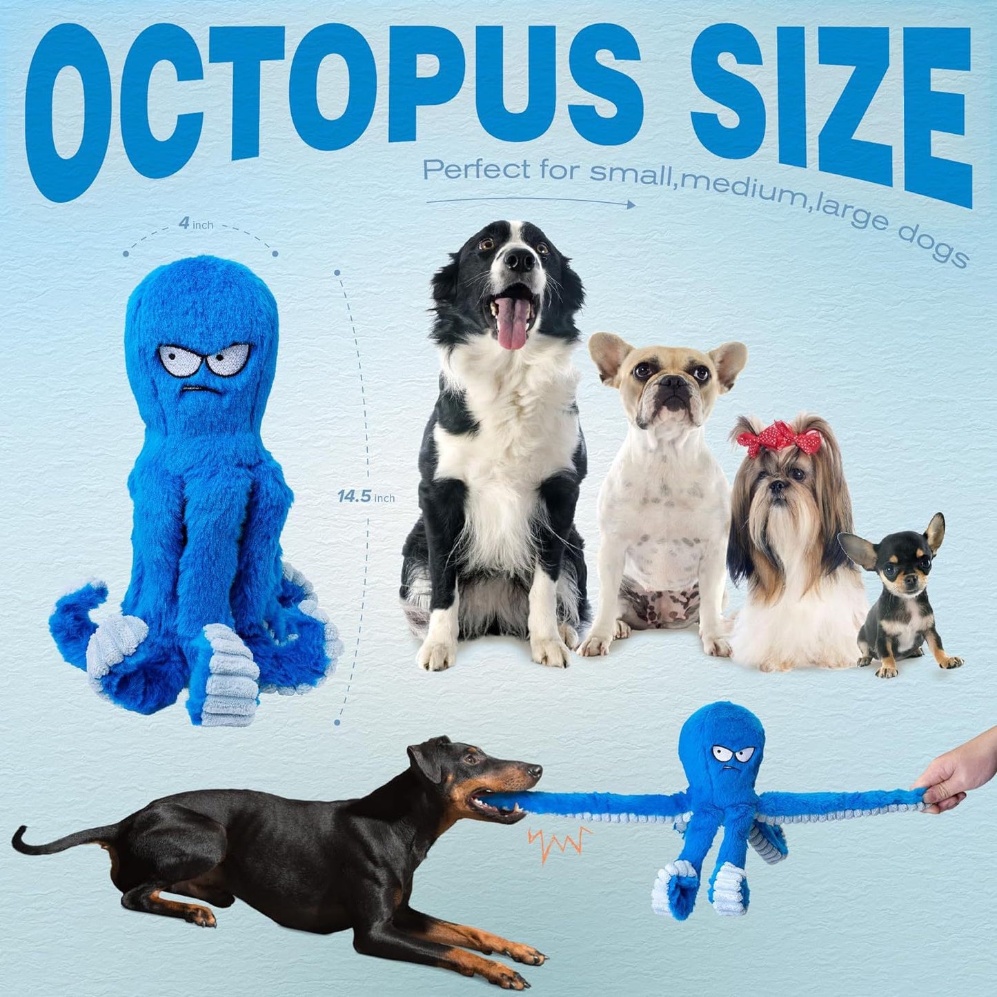 Stuffed Tough Dog Chew Toys