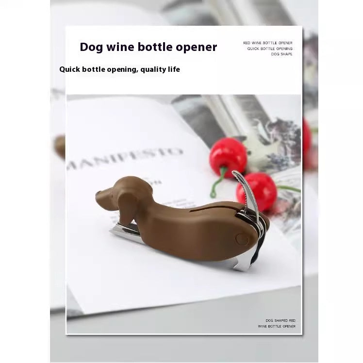 Multifunctional Dog Bottle Wine Opener