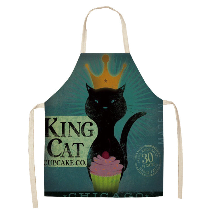 Cotton and Linen Dog Apron