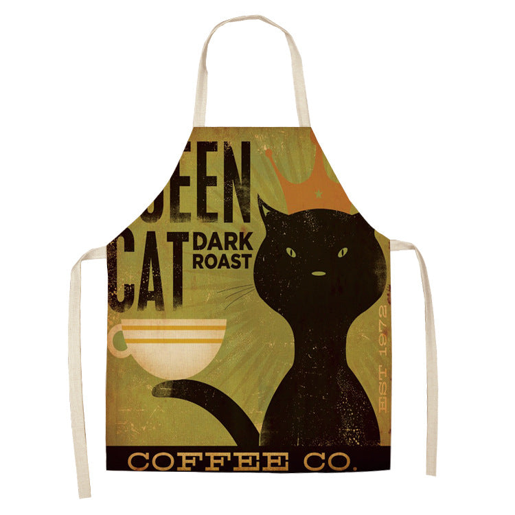 Cotton and Linen Dog Apron