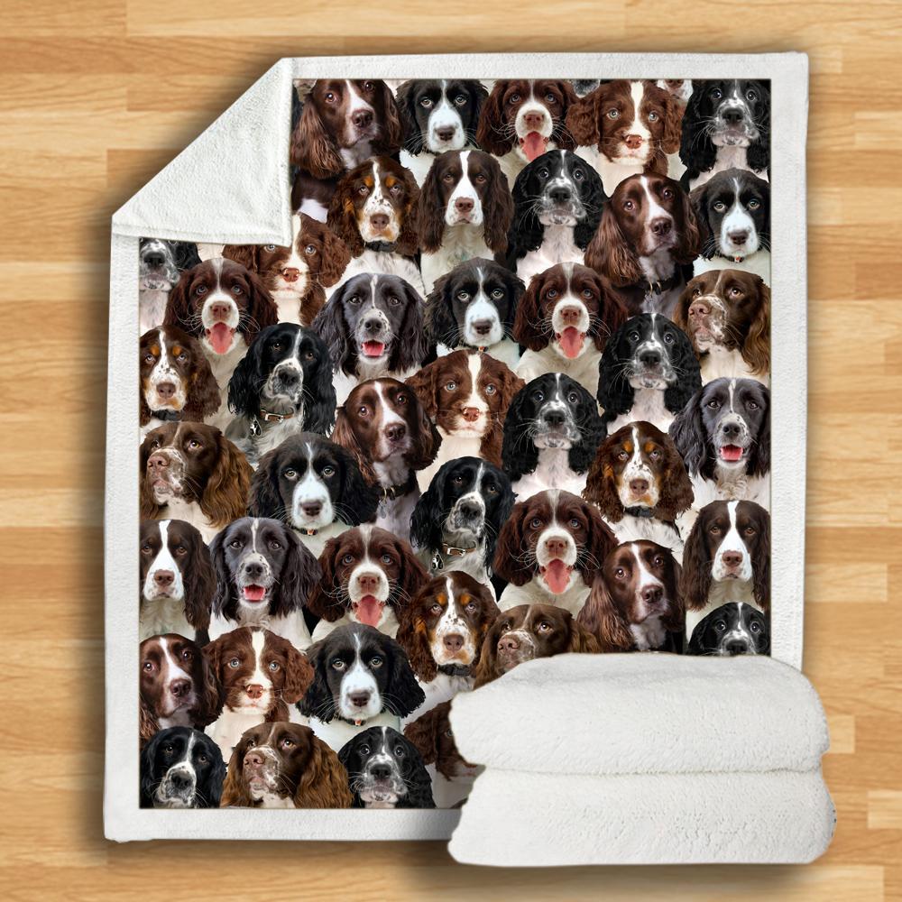New Fashion Pet Dog Printed Flannel Blanket