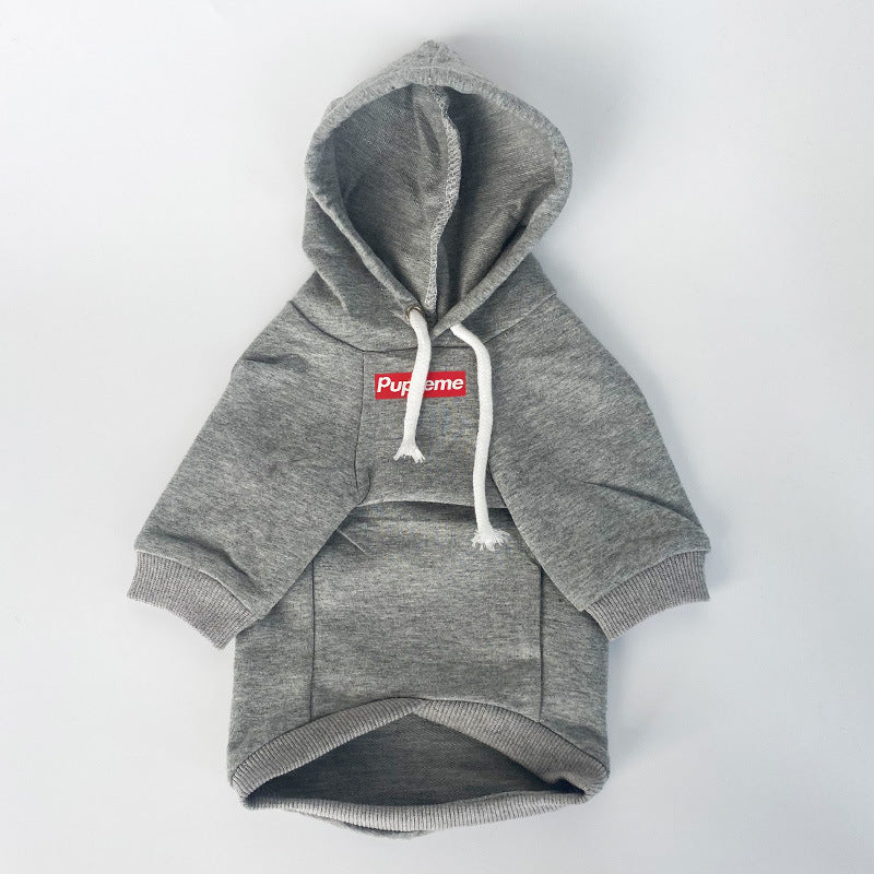 Cotton Hooded Dog Sweater