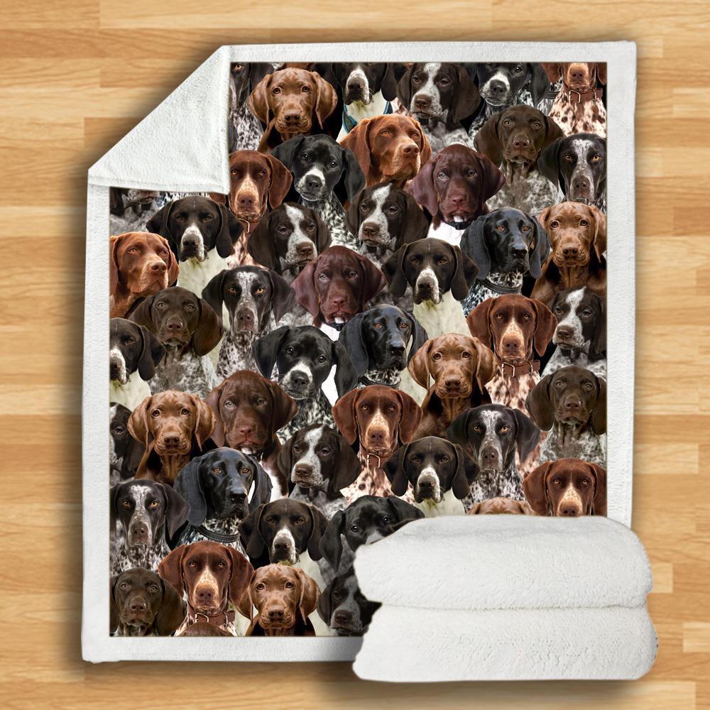 New Fashion Pet Dog Printed Flannel Blanket