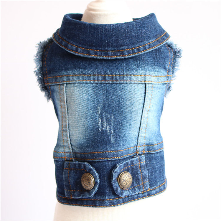 Designer Denim Jacket for Dogs