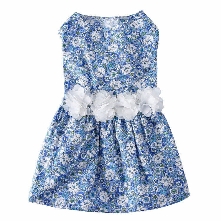 Fashion Simple Print Skirt for Dogs