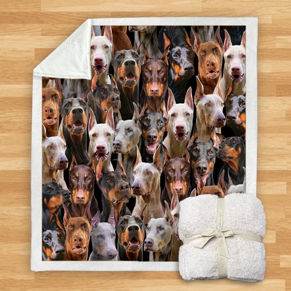 New Fashion Pet Dog Printed Flannel Blanket