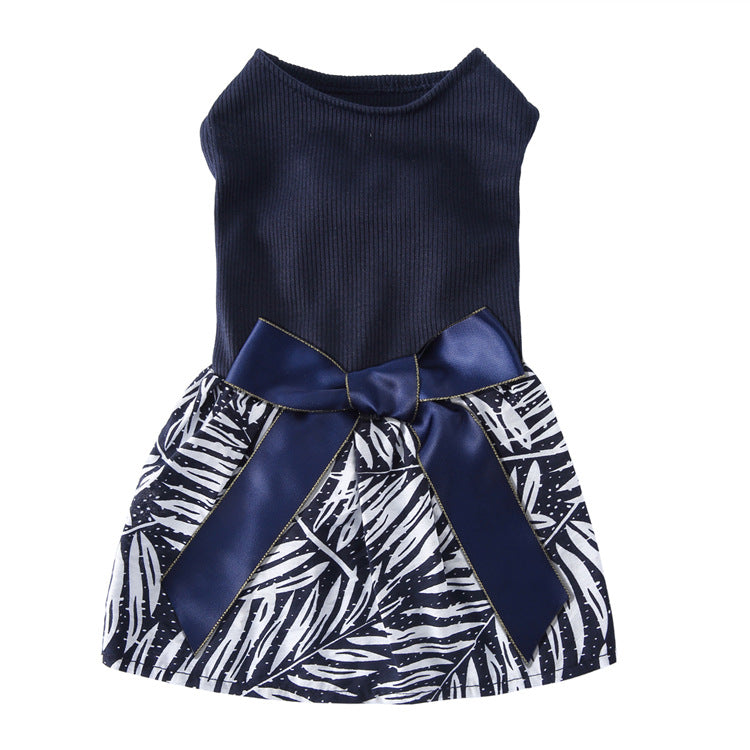 Fashion Simple Print Skirt for Dogs