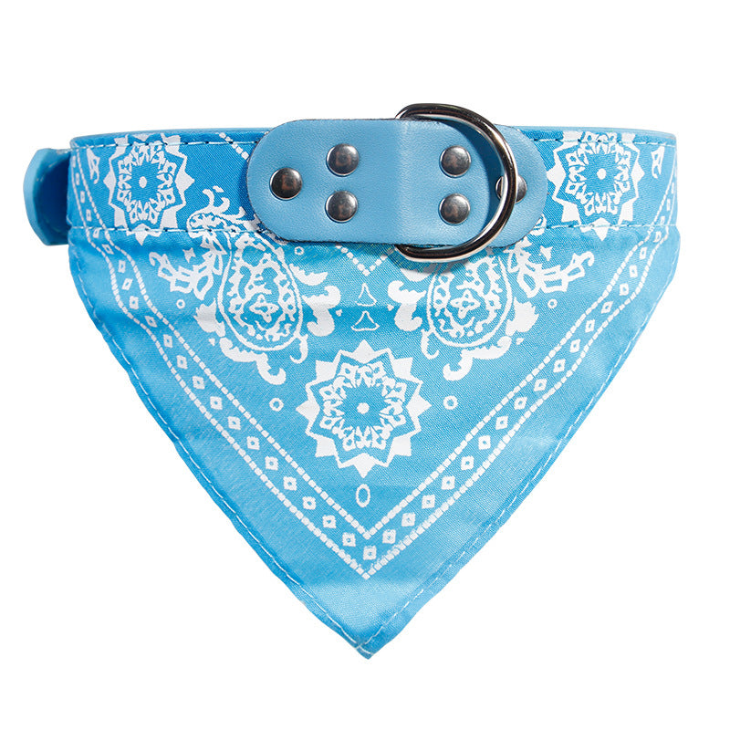 Fashion Print Triangle Saliva Towel