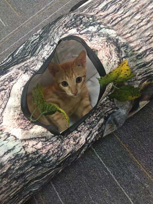 Tree Pattern Tunnel Toy