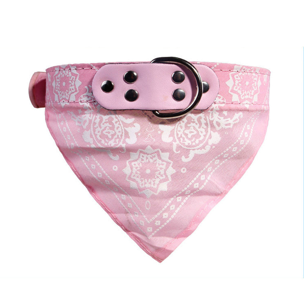 Fashion Print Triangle Saliva Towel