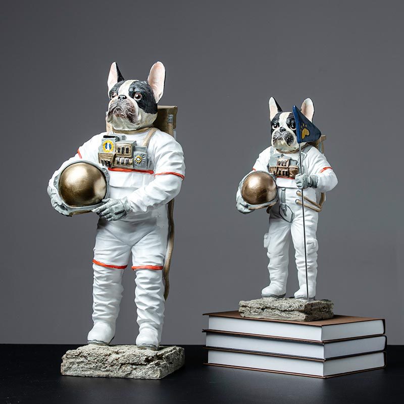 Nordic Creative Aerospace Dog Model Crafts