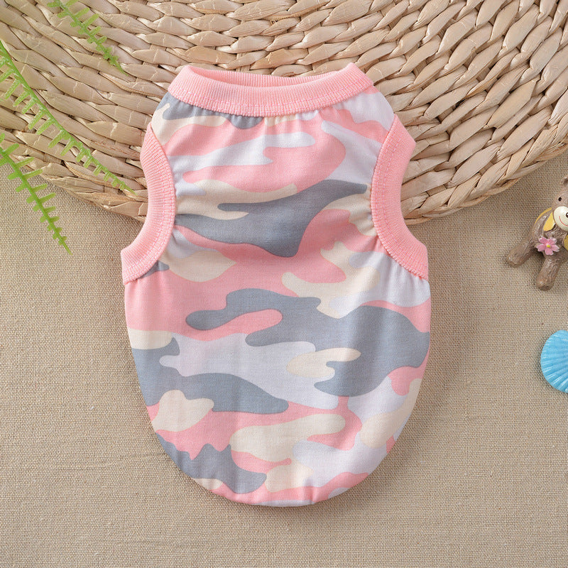Floral Teddy Vest for Dogs