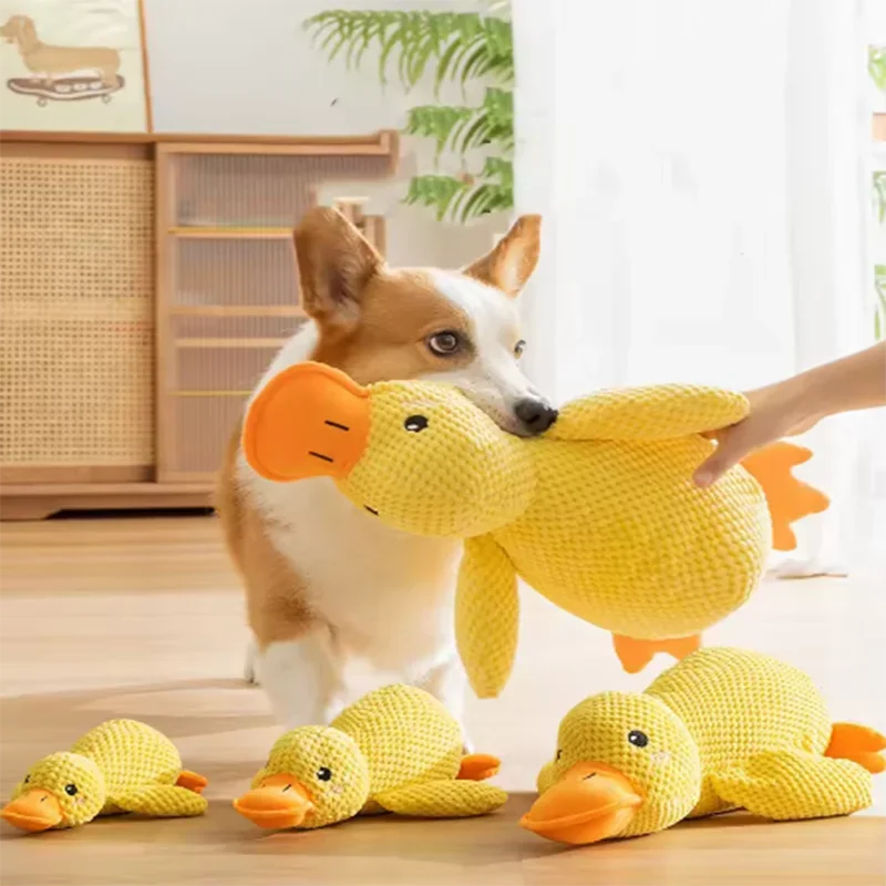 Stomping Duck Large Plush Dog Toy