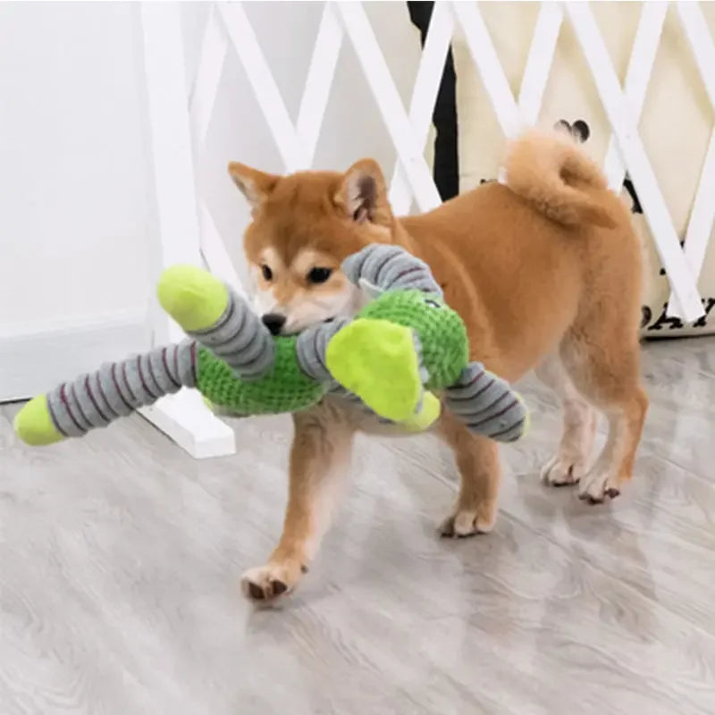 Large Squeaky Animal Soft Plush Dog Chew Toy