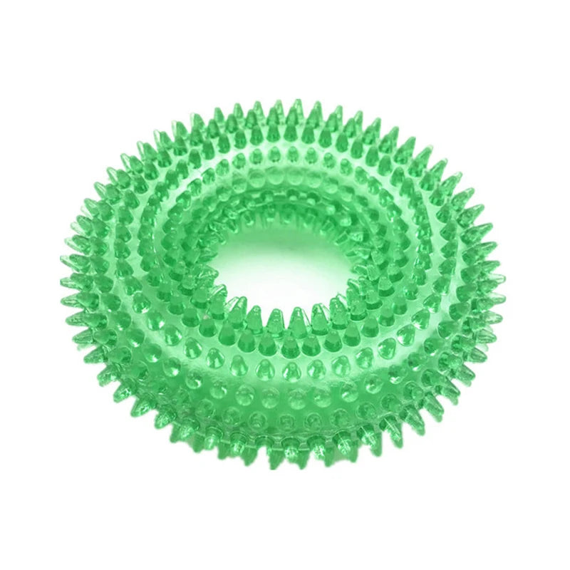 Squeaky Round Chew Dog Toy
