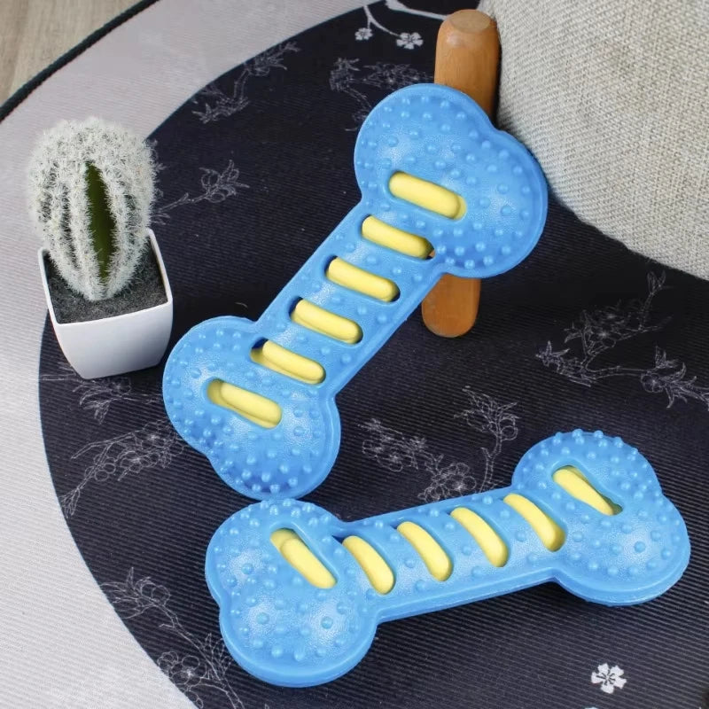 Rubber Chew Bone Dog Toy