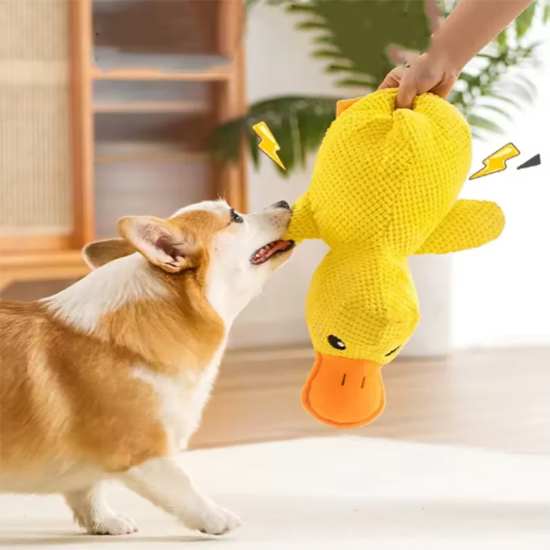 Stomping Duck Large Plush Dog Toy
