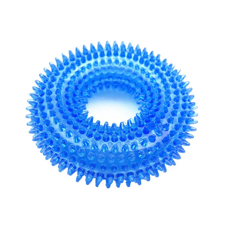 Squeaky Round Chew Dog Toy